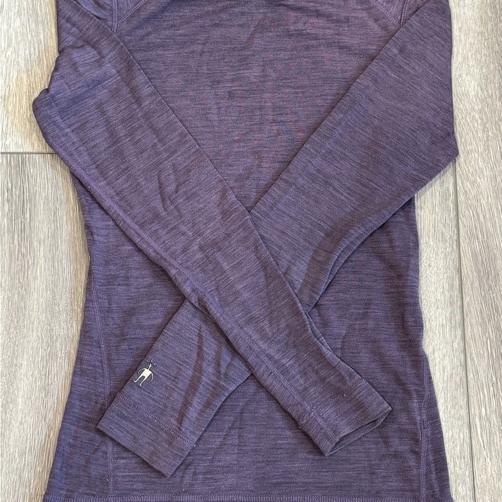 Women's Smartwool Purple Long Sleeve Top Size Small